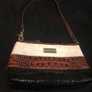 Authentic Brahmin Tricolor Mini Bag